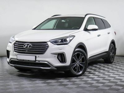 Hyundai Santa Fe, 2.2 л, АКПП, 2018 фото 3