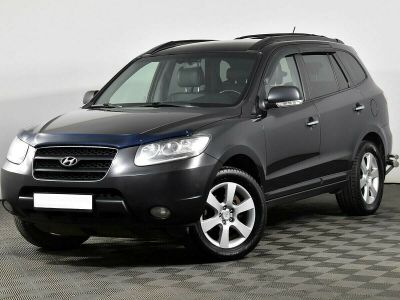 Hyundai Santa Fe, 2.2 л, АКПП, 2008 фото 3