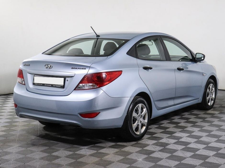 Hyundai Solaris, 1.4 л, МТ, 2012 фото 7