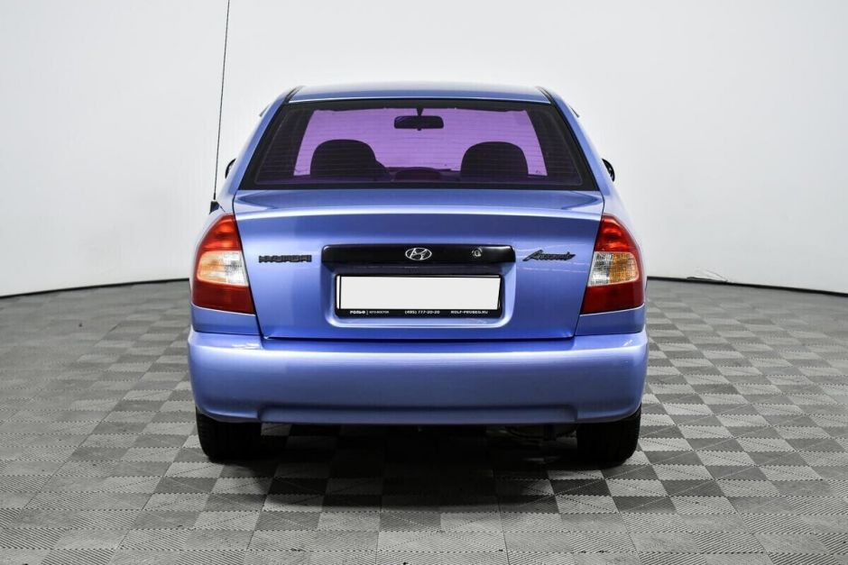 Hyundai Accent, 1.4 л, МТ, 2007 фото 8