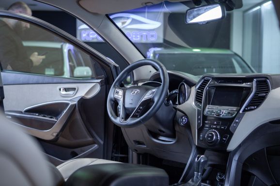 Hyundai Santa Fe, АТ, 2013 фото 12