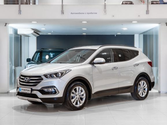 Hyundai Santa Fe, АТ, 2015 фото 3